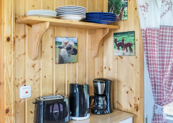 Tinyhouse Alpakawiese 別荘 シュリッツ